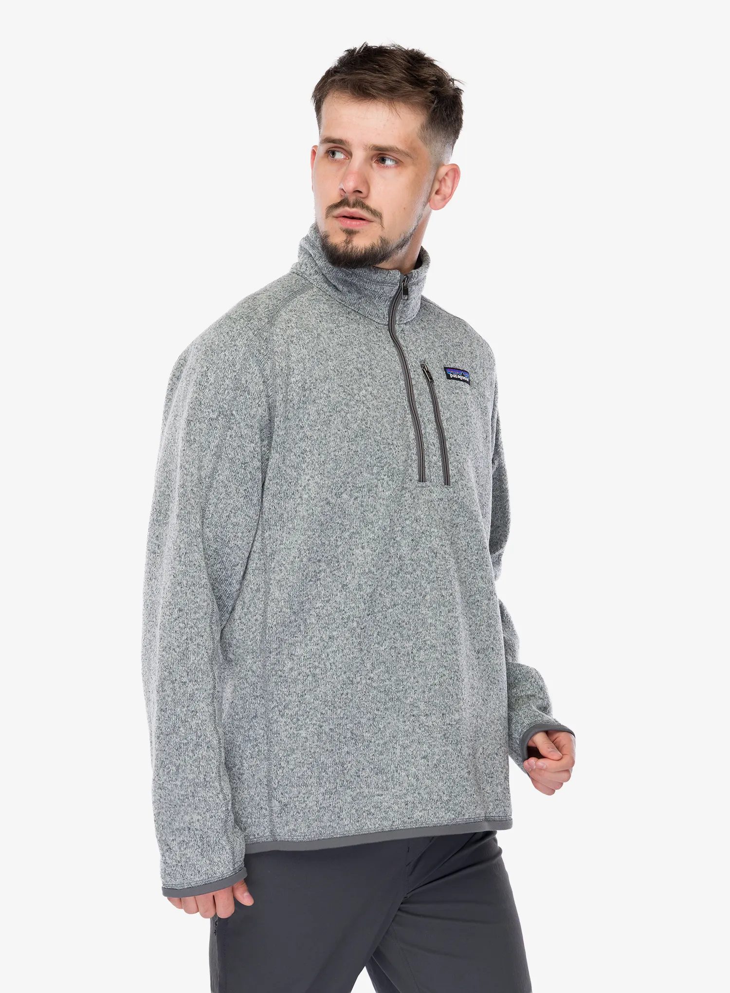 Flísová bunda Patagonia Better Sweater 1/4 Zip - stonewash