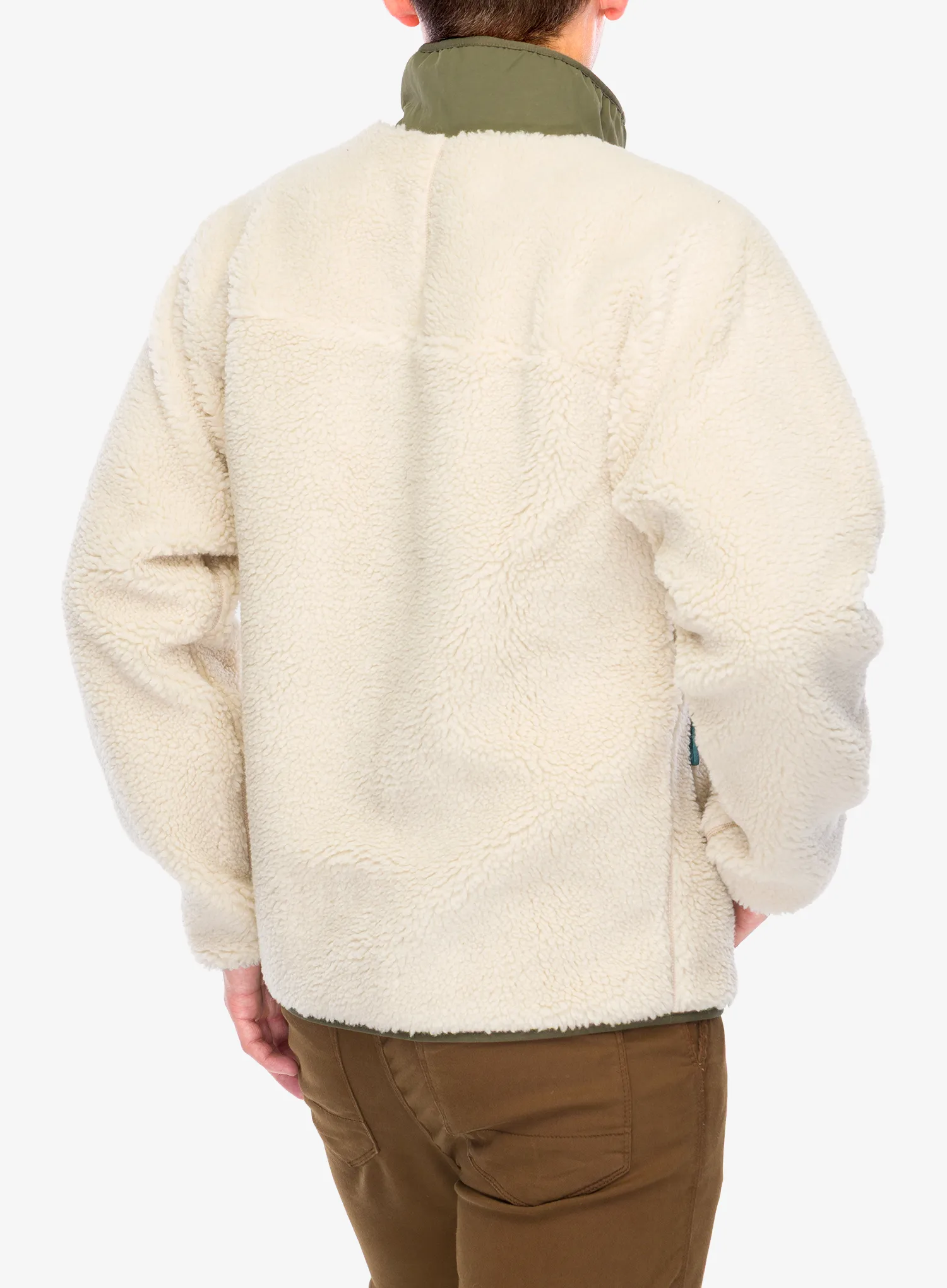 Flísová bunda Patagonia Classic Retro-X Jacket - dark natural/basin green