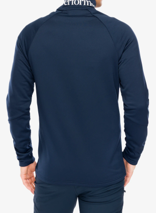 Flísová bunda Peak Performance Rider Essentials Zip Jacket - blue shadow/blue shadow