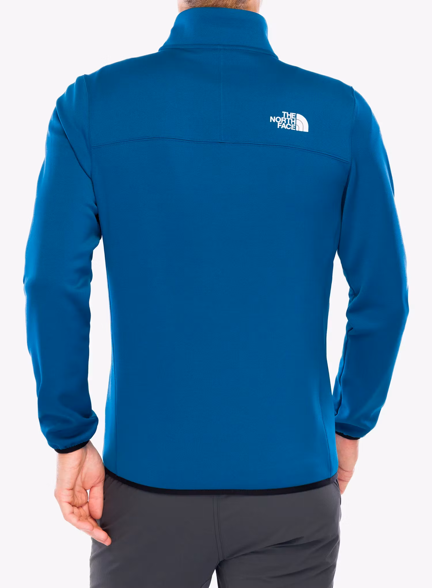 Flísová bunda The North Face Crest FZ - mineral ink/tnf black