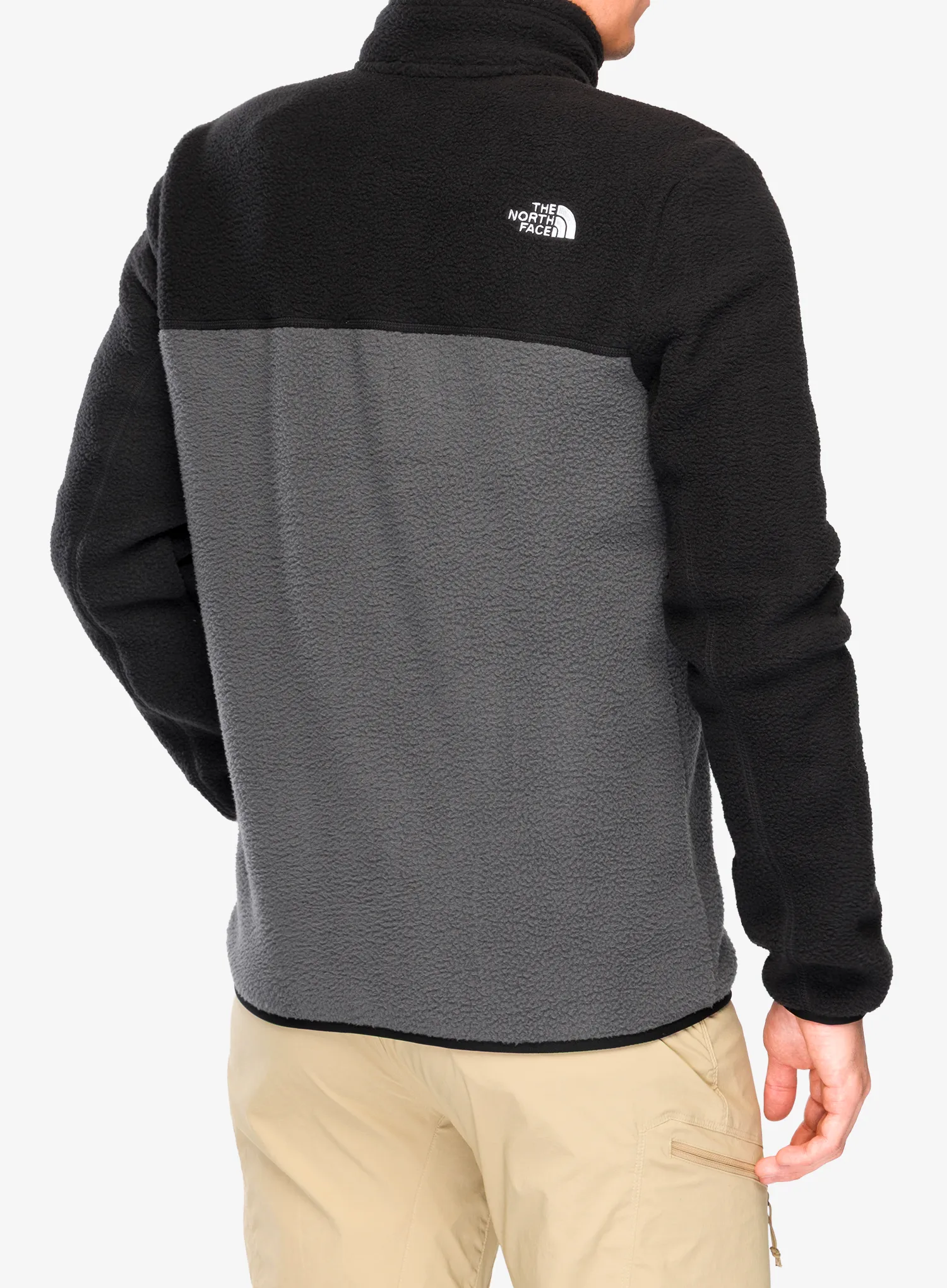 Flísová bunda The North Face Yumiori Full Zip - anthracite grey/tnf black