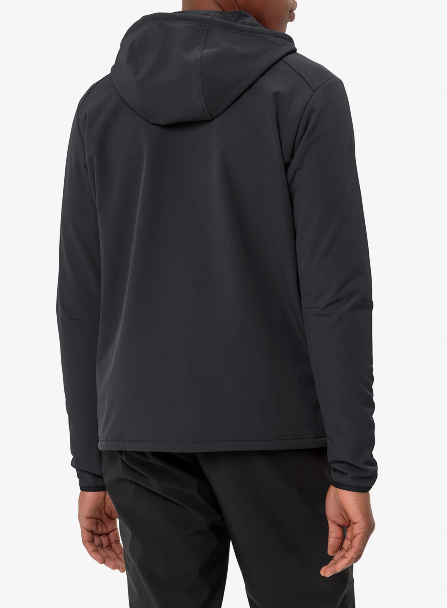 Flísová bunda Vaude Elope Stormfleece Hoody - black