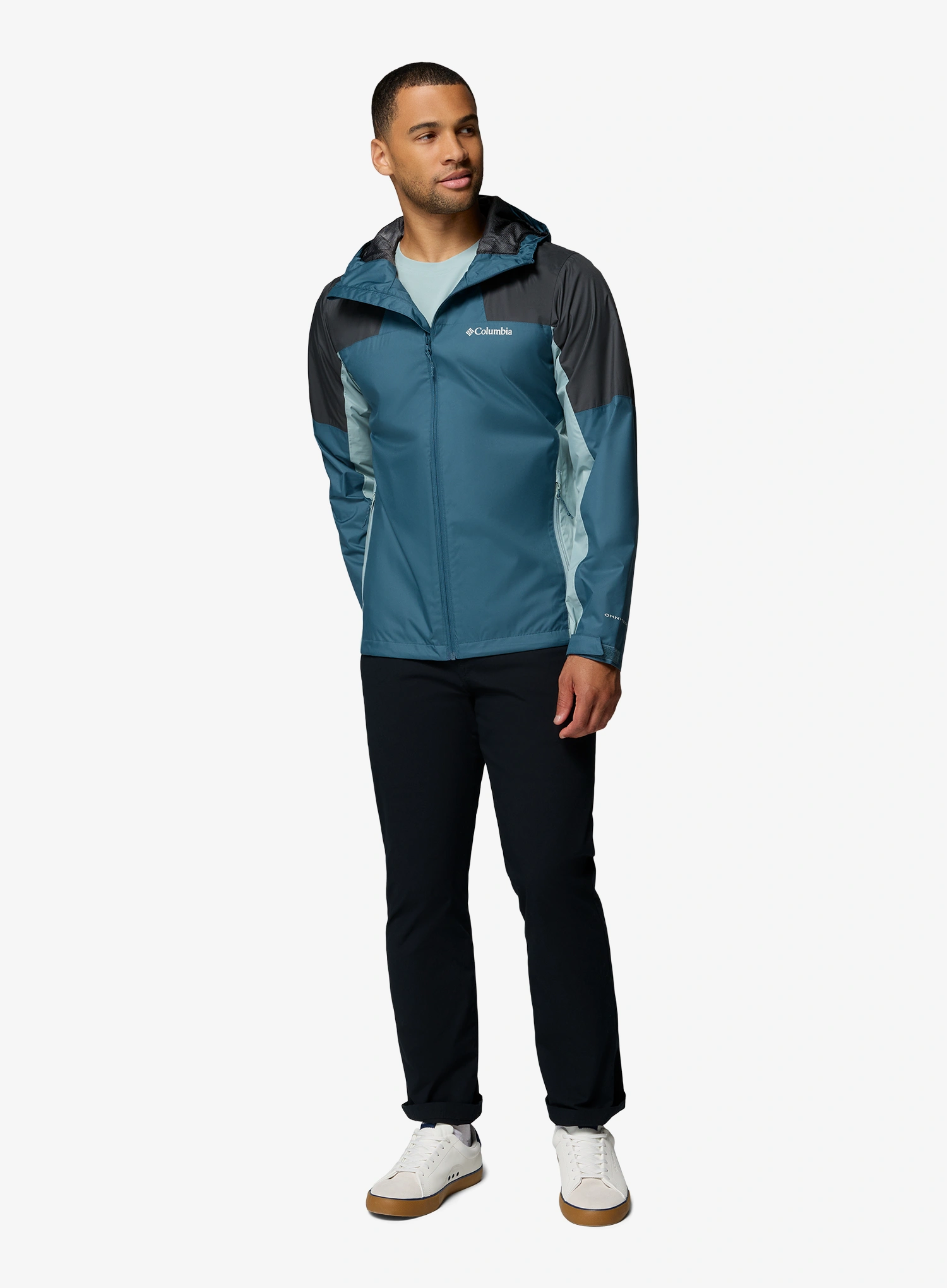 Bunda do dažďa Columbia Inner Limits III Jacket - everblue/shark/crushed blue