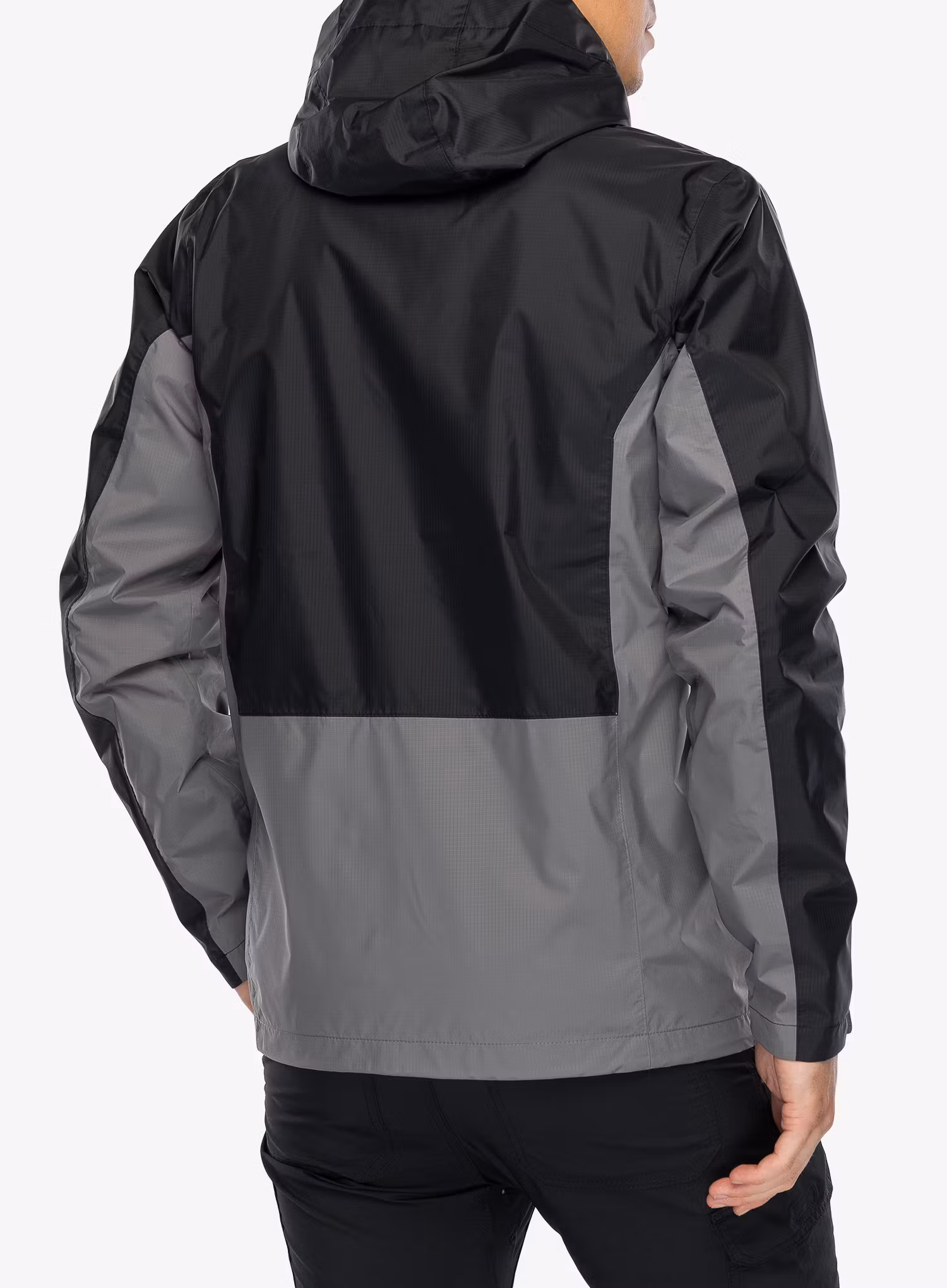 Bunda do dažďa Columbia Pouring Adventure III Jacket - black/city grey