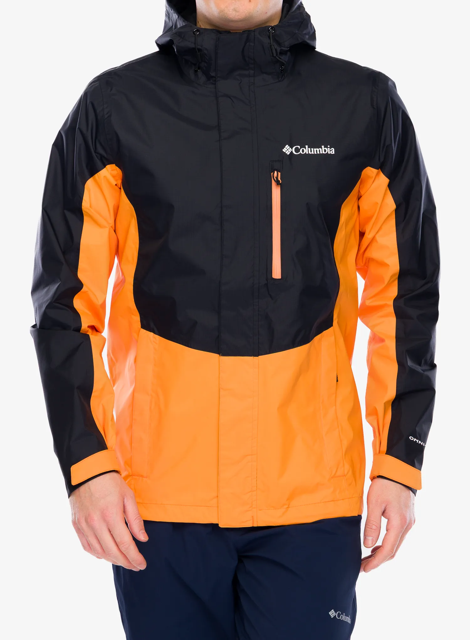 Bunda do dažďa Columbia Pouring Adventure III Jacket - black/koi