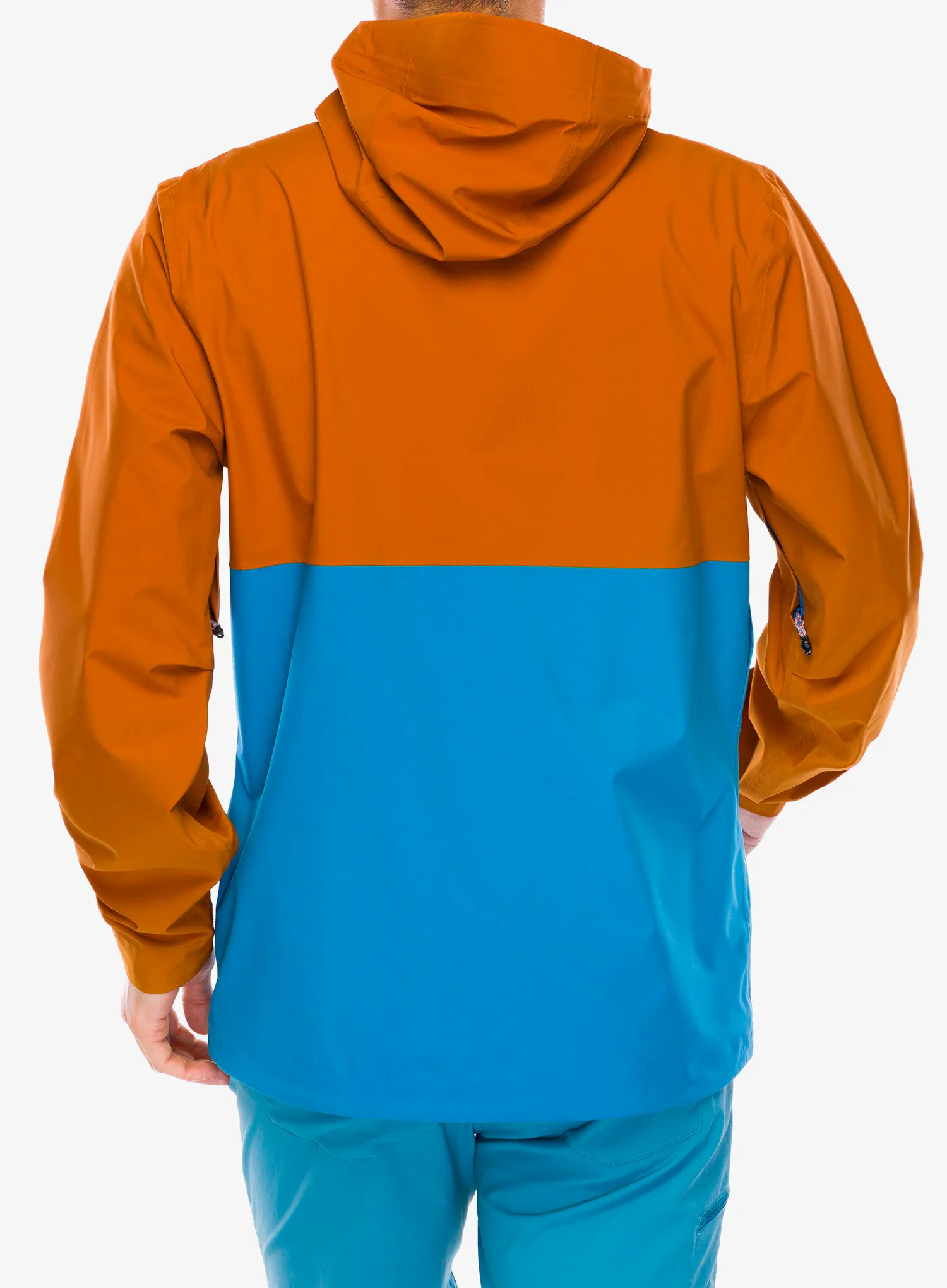 Bunda do dažďa Cotopaxi Impermeo 3L Hooded Shell Jacket - sienna/lake