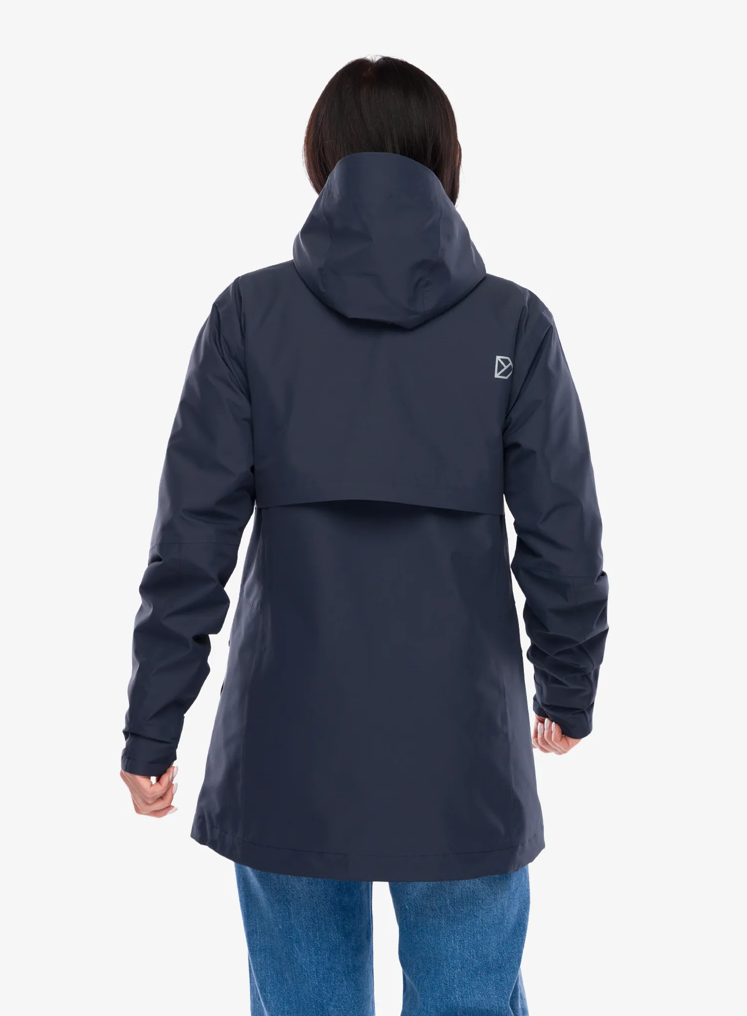 Nepremokavá bunda dámska Didriksons Gila Parka - sleepy blue