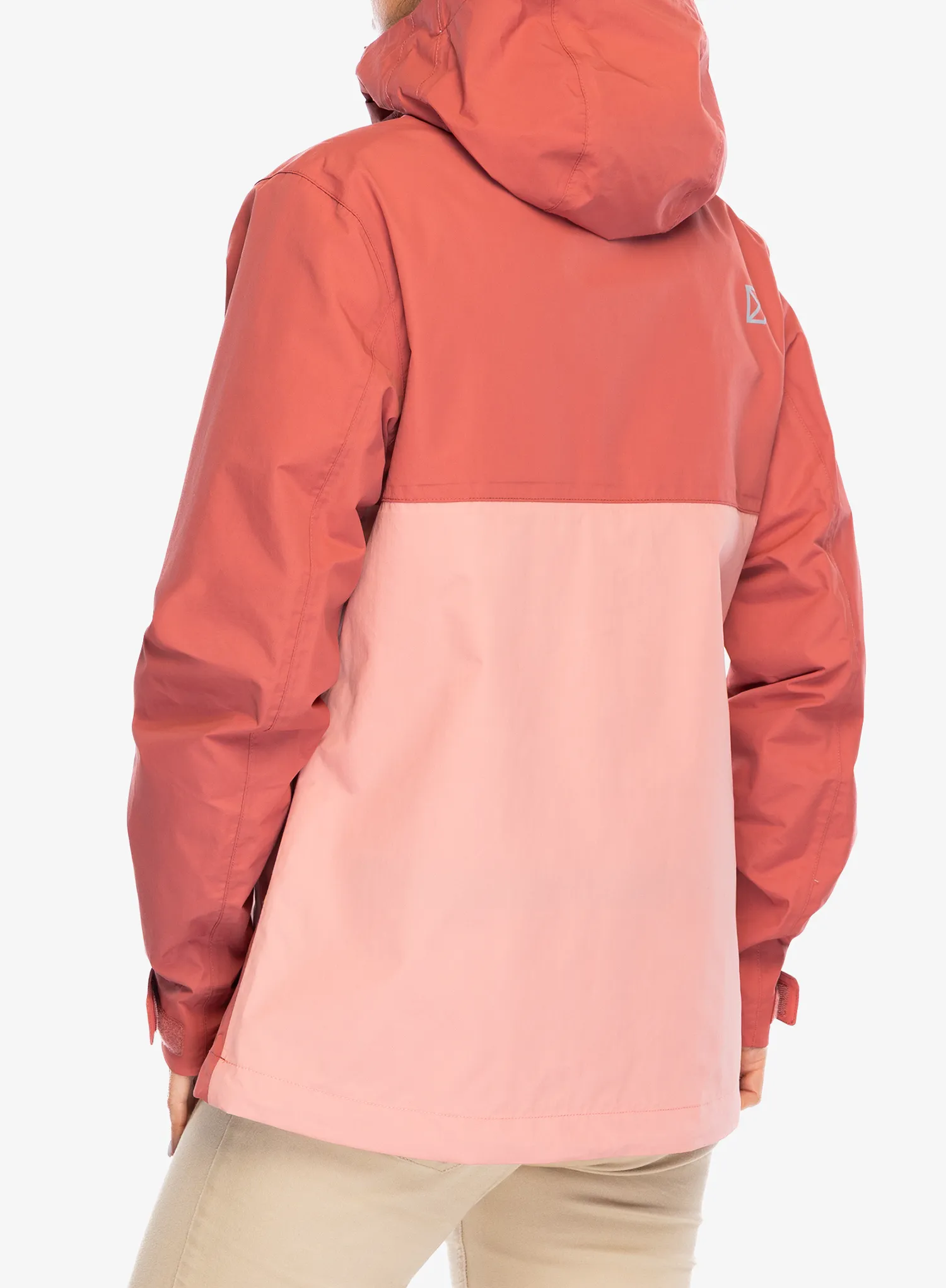 Nepremokavá bunda dámska Didriksons Grit Jacket 3 - pink blush