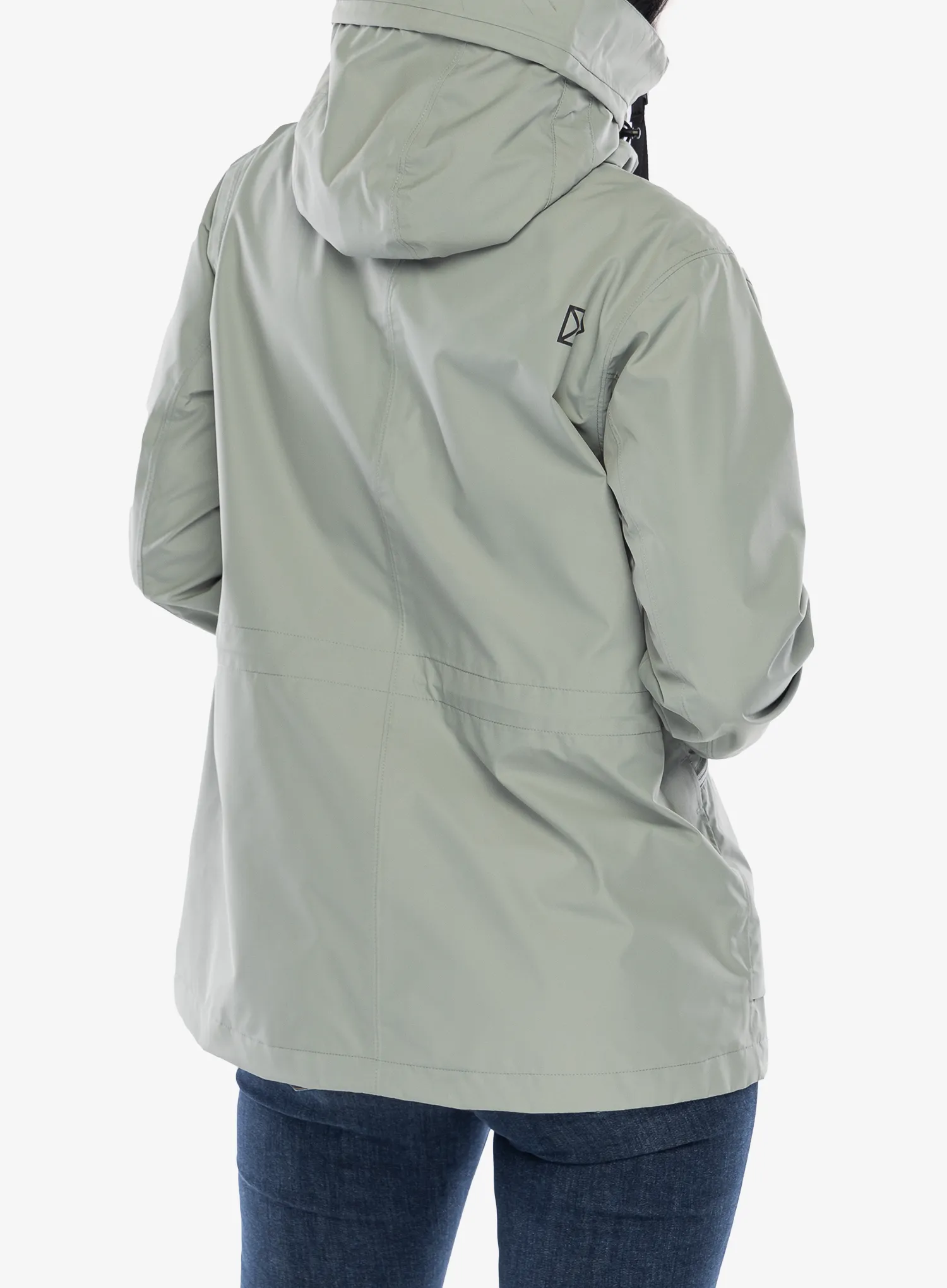 Nepremokavá bunda dámska Didriksons Turvi Jacket 2 - wilted leaf