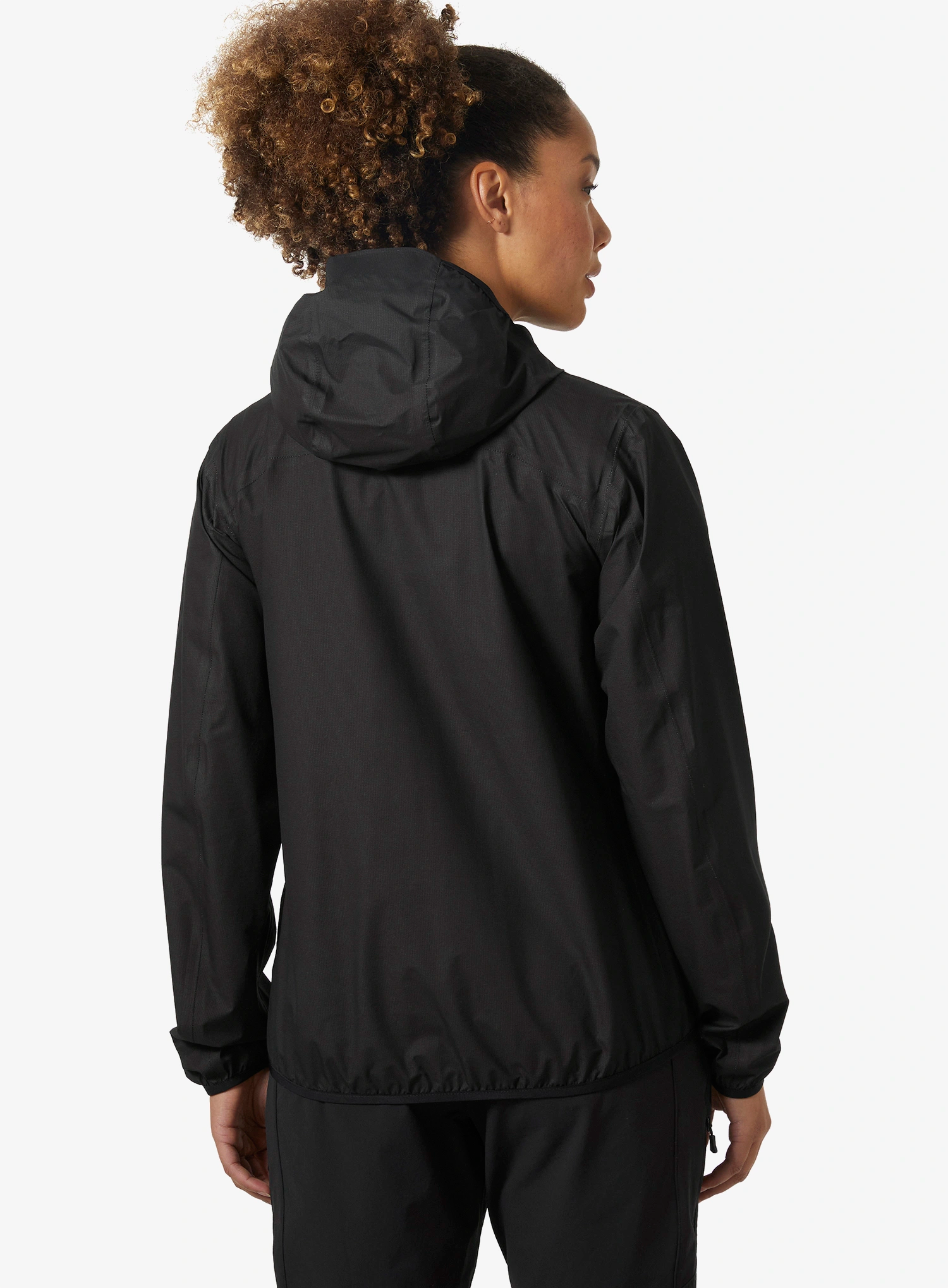 Nepremokavá bunda dámska Helly Hansen Verglas 2.5L Fastpack Jacket - black
