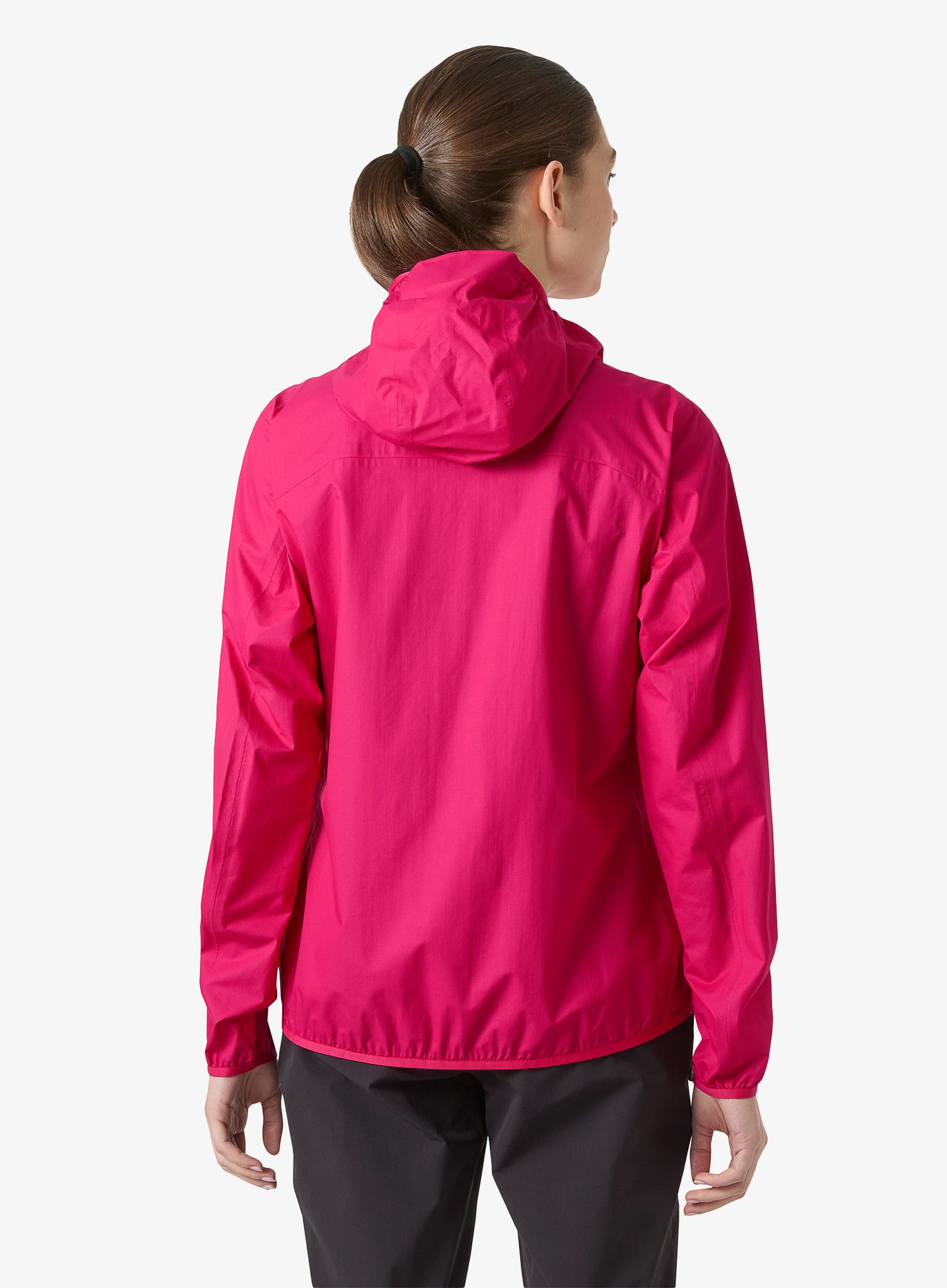Nepremokavá bunda dámska Helly Hansen Verglas 2.5L Fastpack Jacket - cranberry
