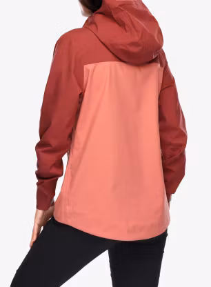 Nepremokavá bunda dámska Inov-8 Venturelite Jacket FZ - burgundy/dusty rose