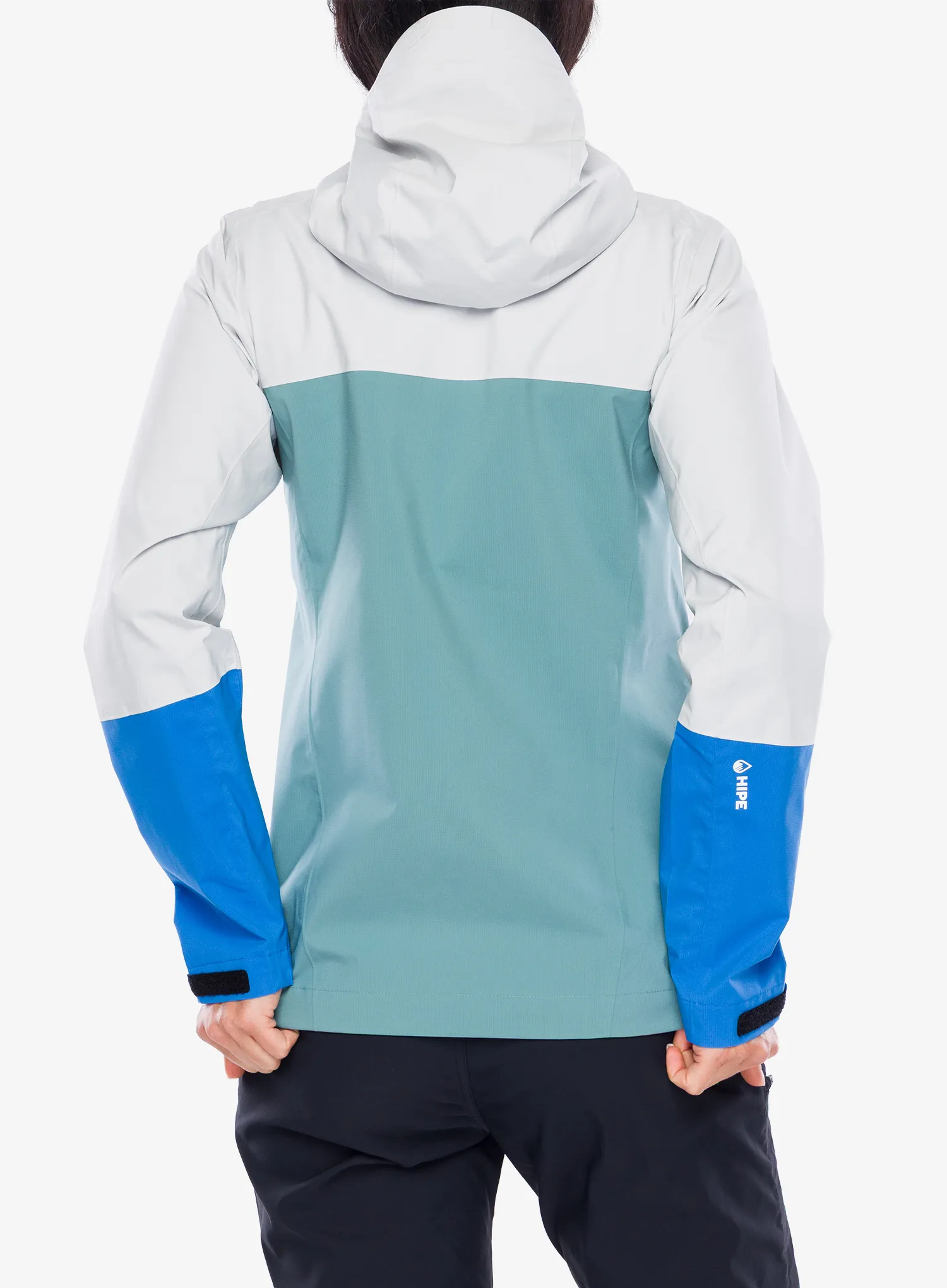 Nepremokavá bunda dámska Peak Perfomance Trail Hipe Shell Jacket - antarctica/deluded vision