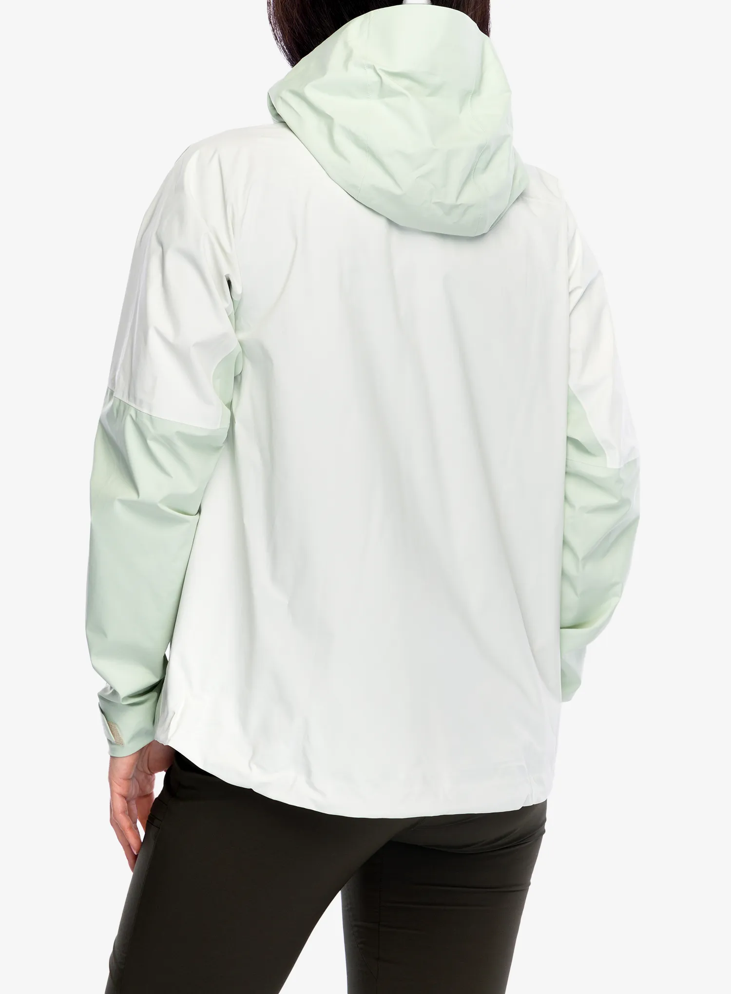 Nepremokavá bunda dámska Salomon Outerpath 2.5L Jacket - sea foam/icicle