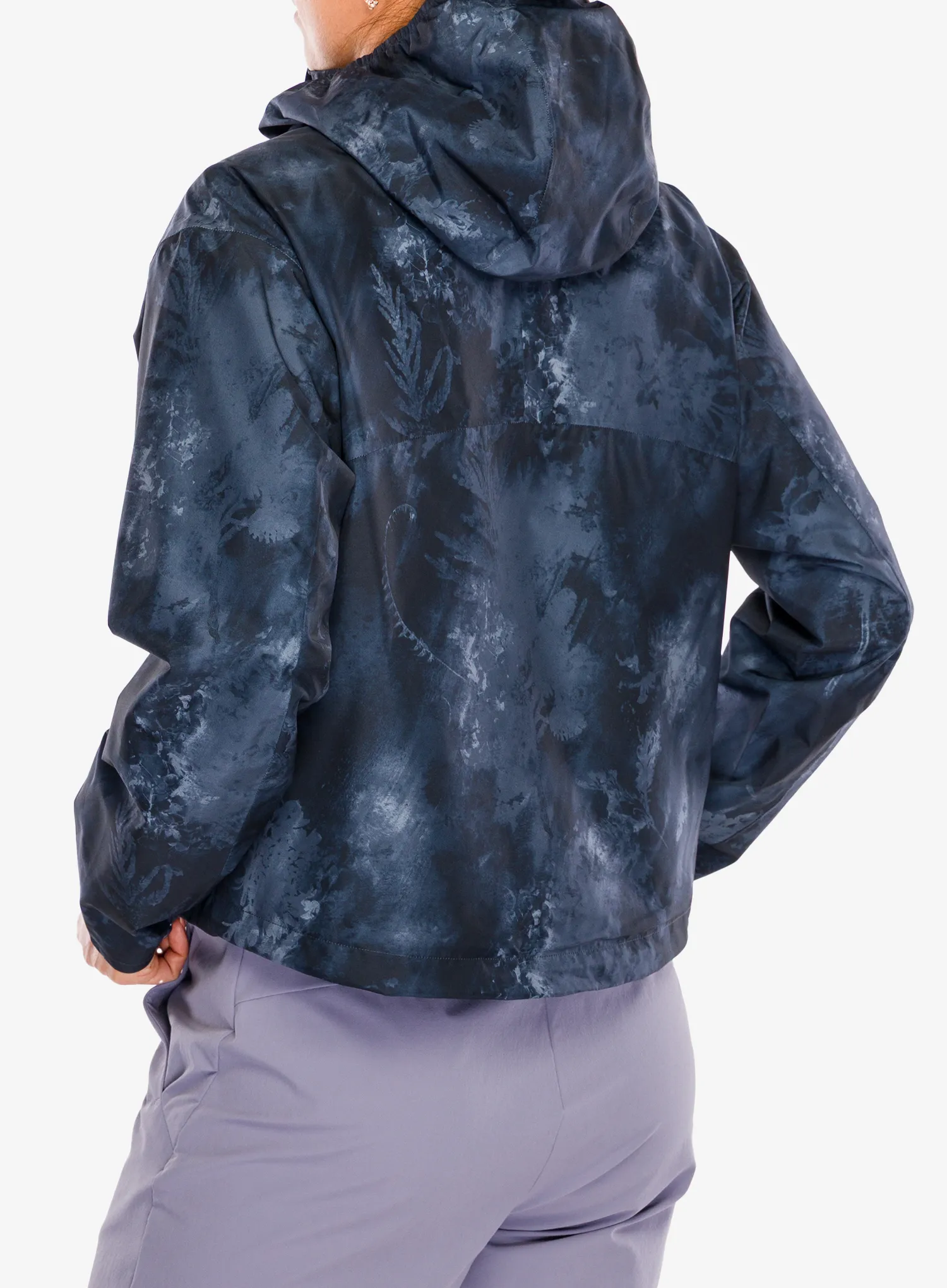 Nepremokavá bunda dámska Salomon Outscape 2L Short Jkt - blue nights/blue