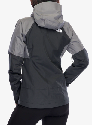 Nepremokavá bunda dámska The North Face Diablo Dynamic Zip-In Jacket - smoked pearl/asphalt grey