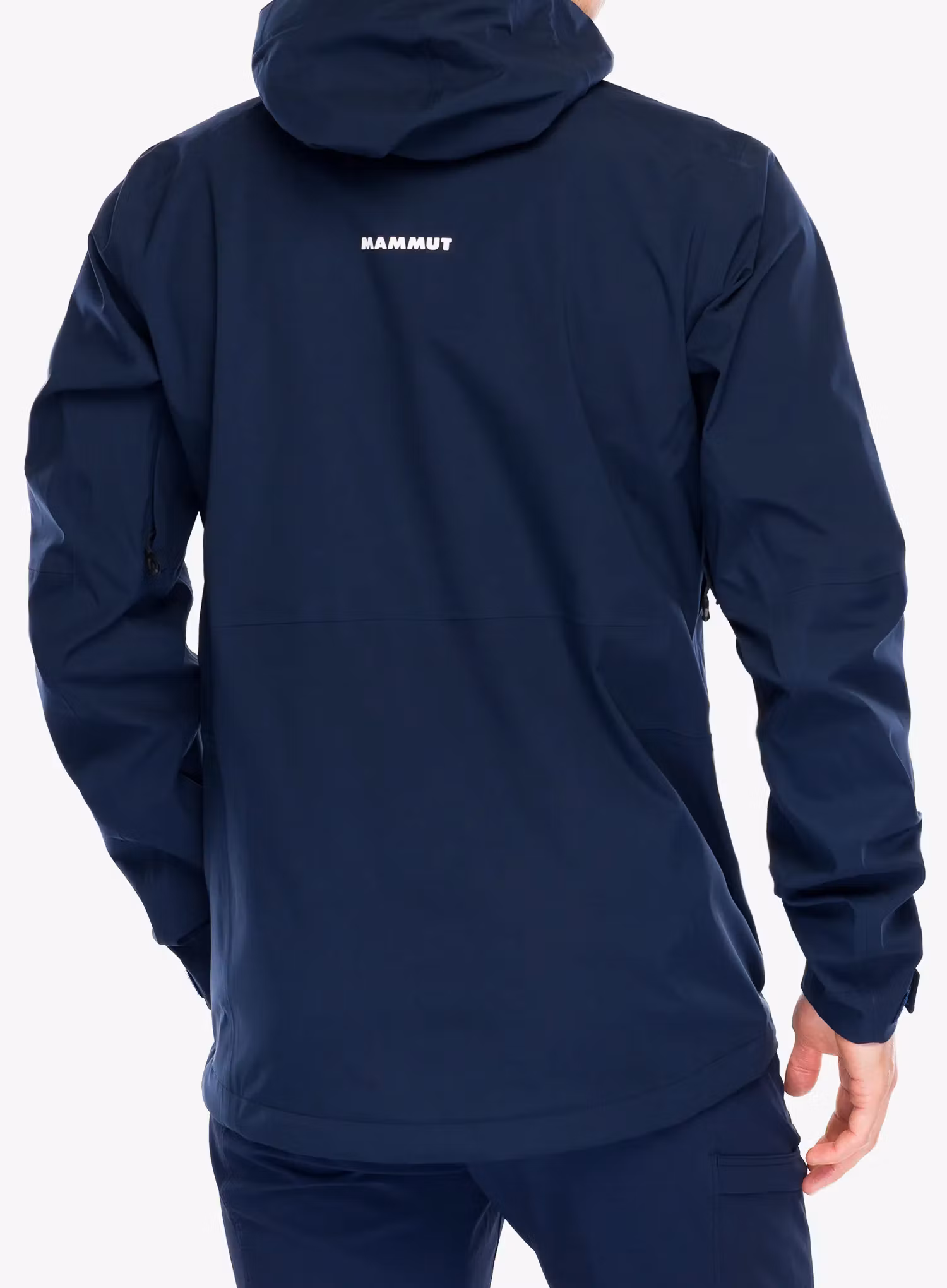 Bunda do dažďa Mammut Linard Guide HS Hooded Jacket - marine