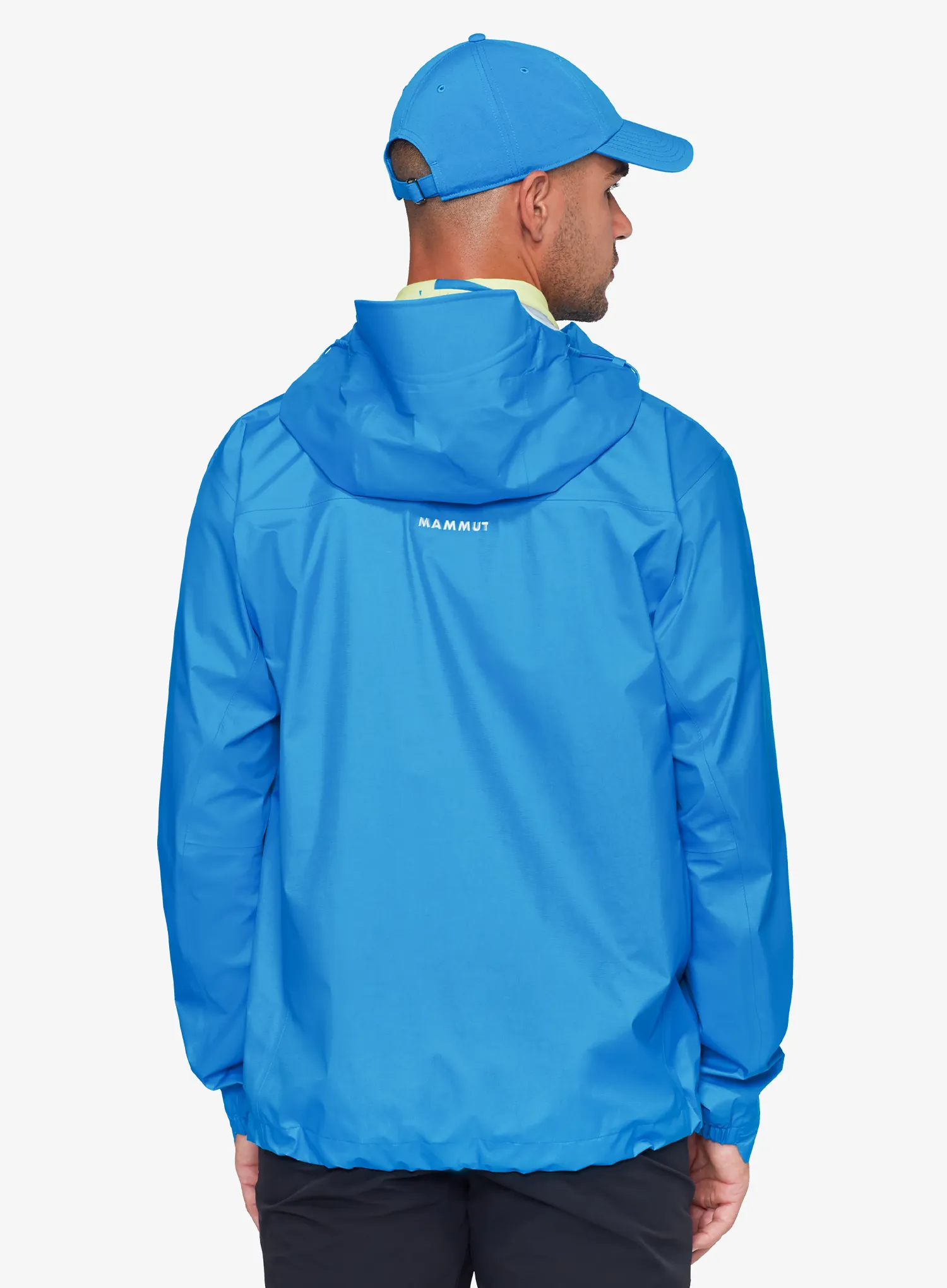 Bunda do dažďa Mammut Taiss Light HS Hooded Jacket - glacier blue