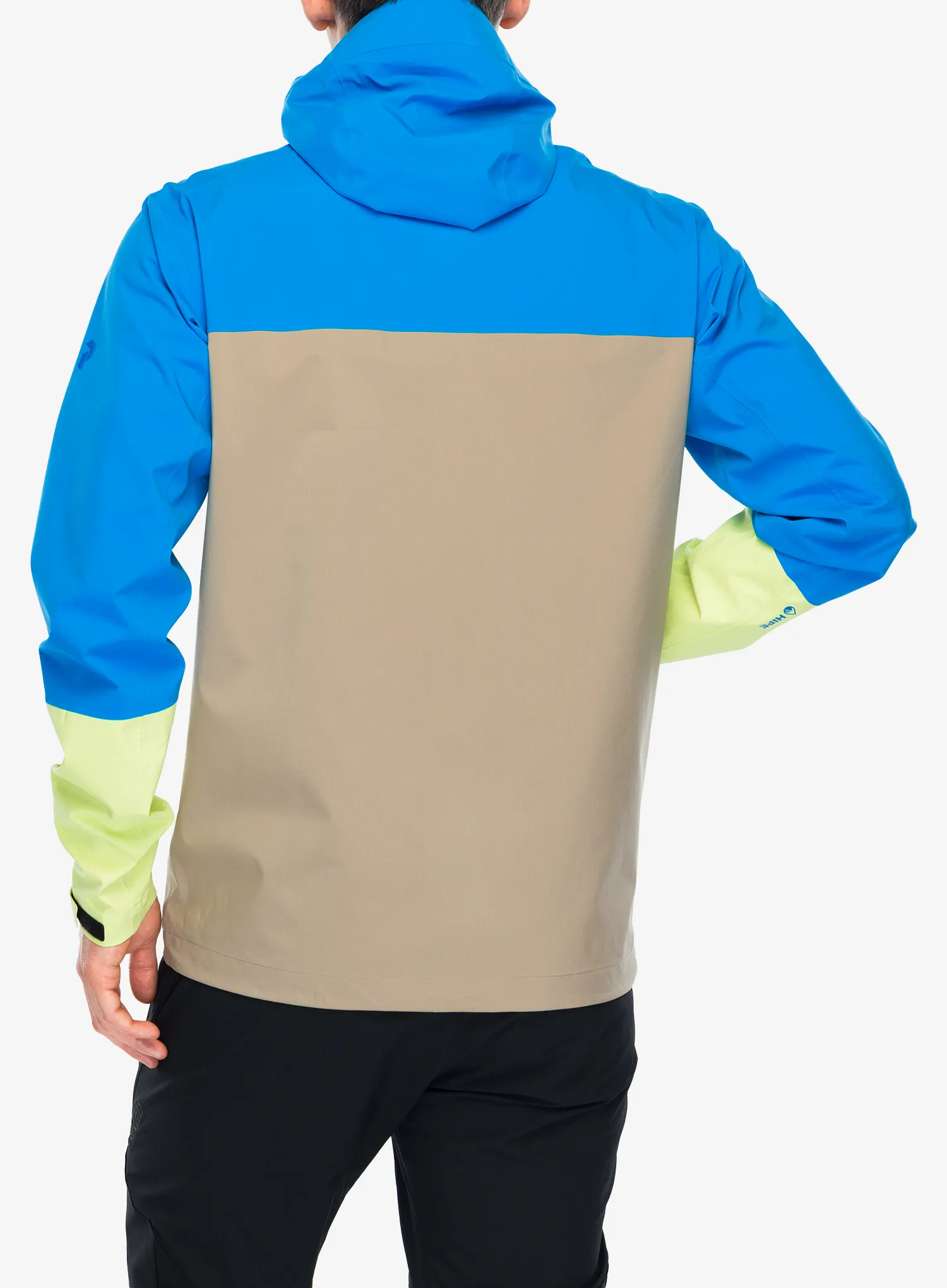 Bunda do dažďa Peak Perfomance Trail Hipe Shell Jacket - bril blue/avid beige/sunny adv
