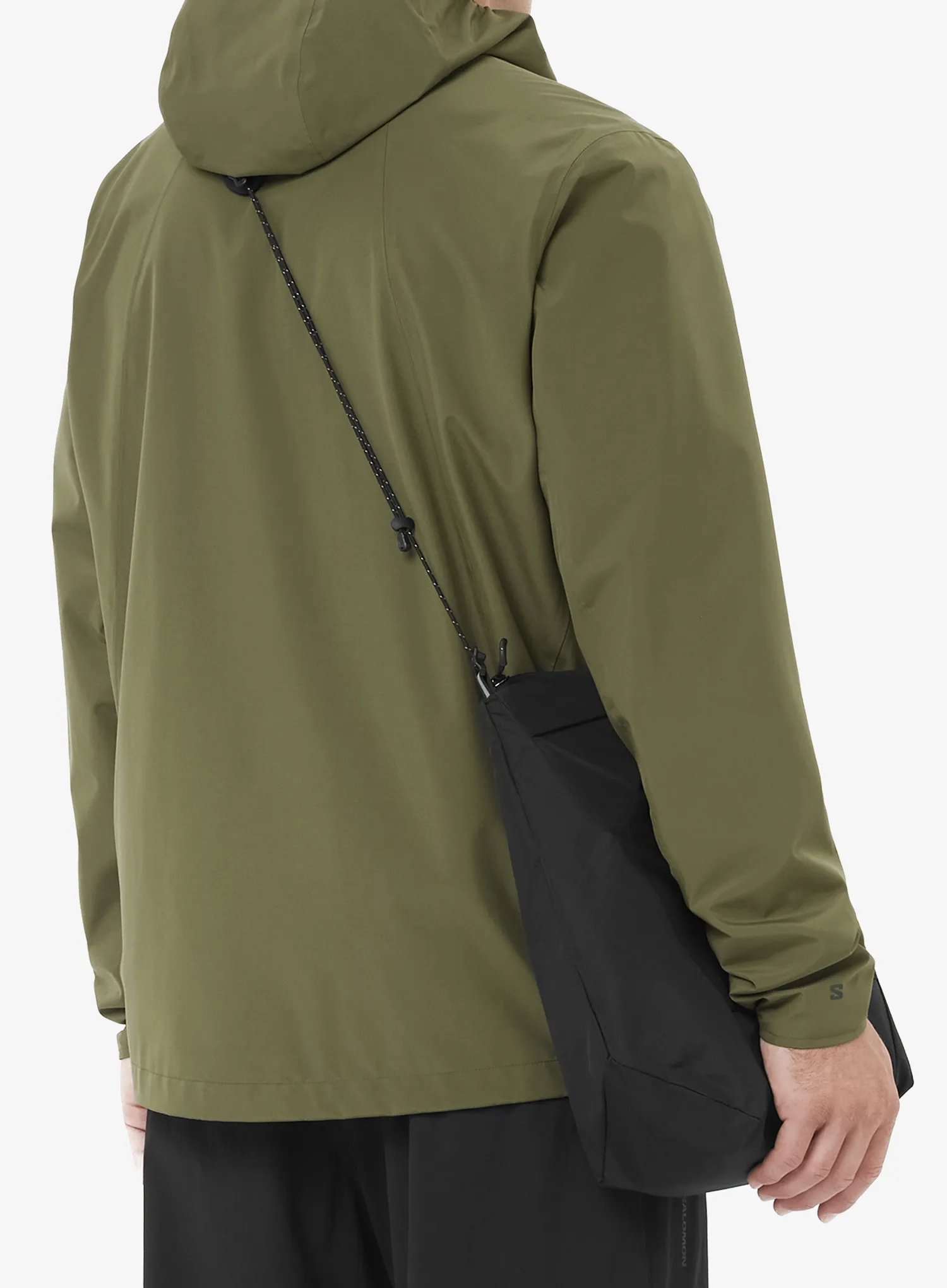 Bunda do dažďa Salomon Outscape 2L Jacket Sol - grape leaf