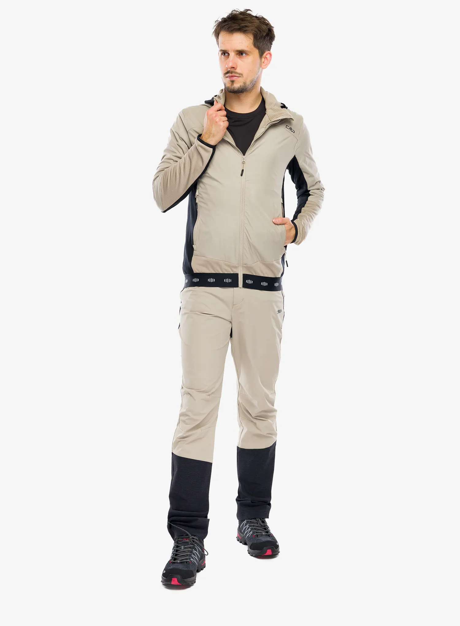 Vetrovka CMP Auvin Jacket - corda
