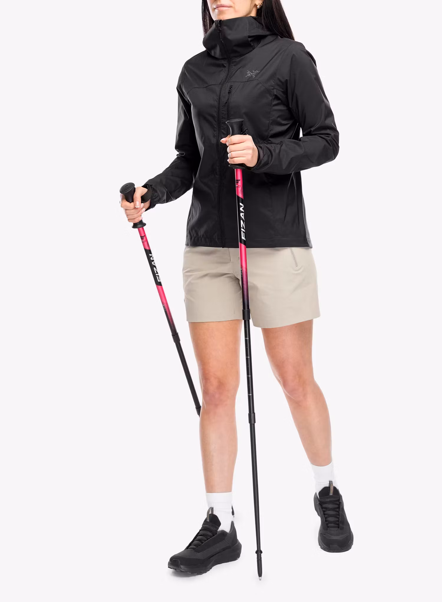 Dámska vetrovka Arcteryx Squamish Hoody - black