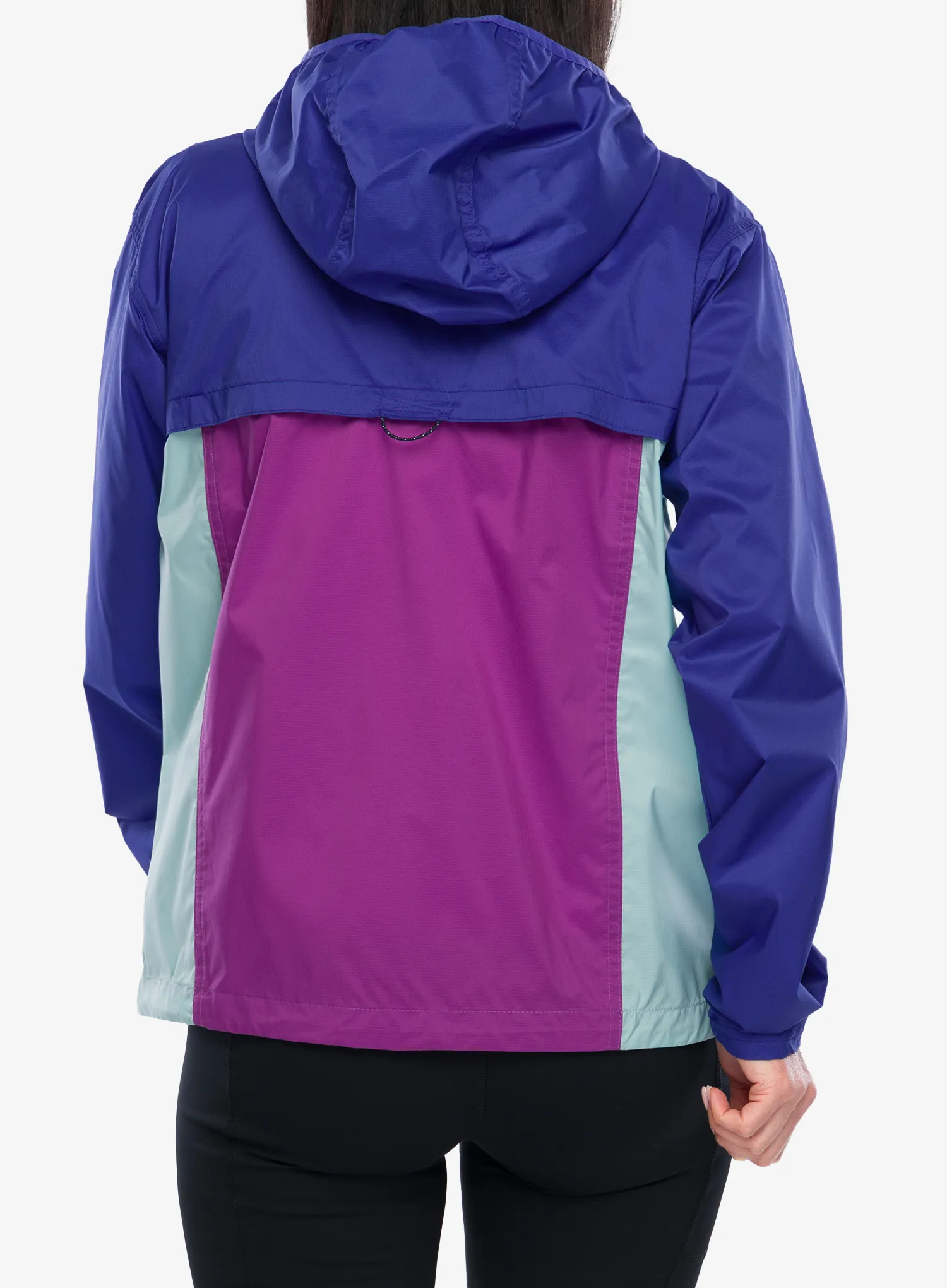 Dámska vetrovka Columbia Crested Canyon Windbreaker - razzle/spray/clematis blue