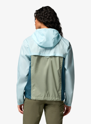 Dámska vetrovka Columbia Crested Canyon Windbreaker - safari/everblue/marine light