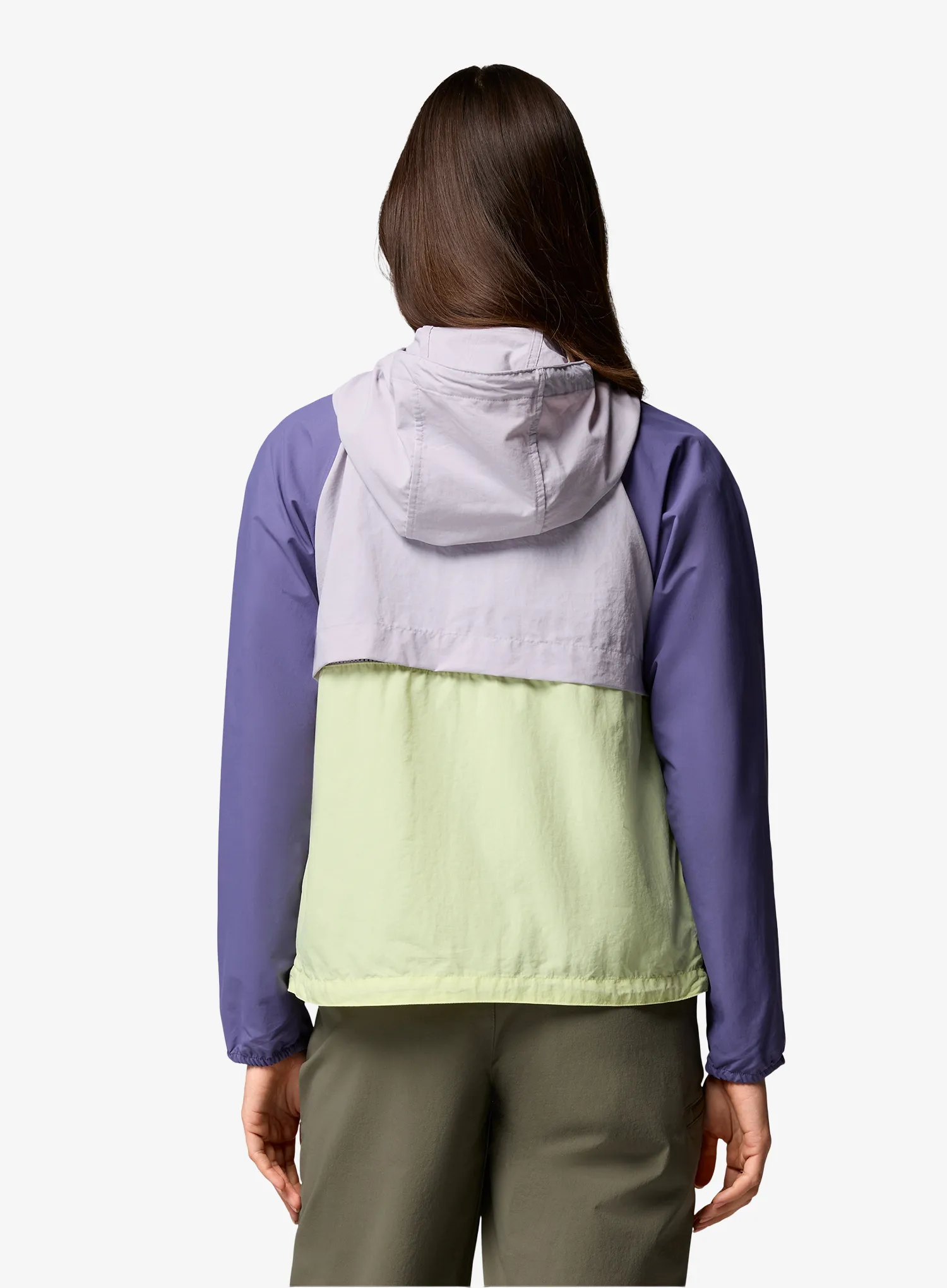Dámska vetrovka Columbia Spire Valley Windbreaker - citron haze/l.pearl/stormwatch