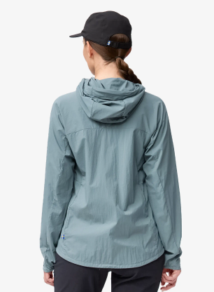 Dámska vetrovka Fjallraven Bergtagen Windshell Jacket - nimbus blue