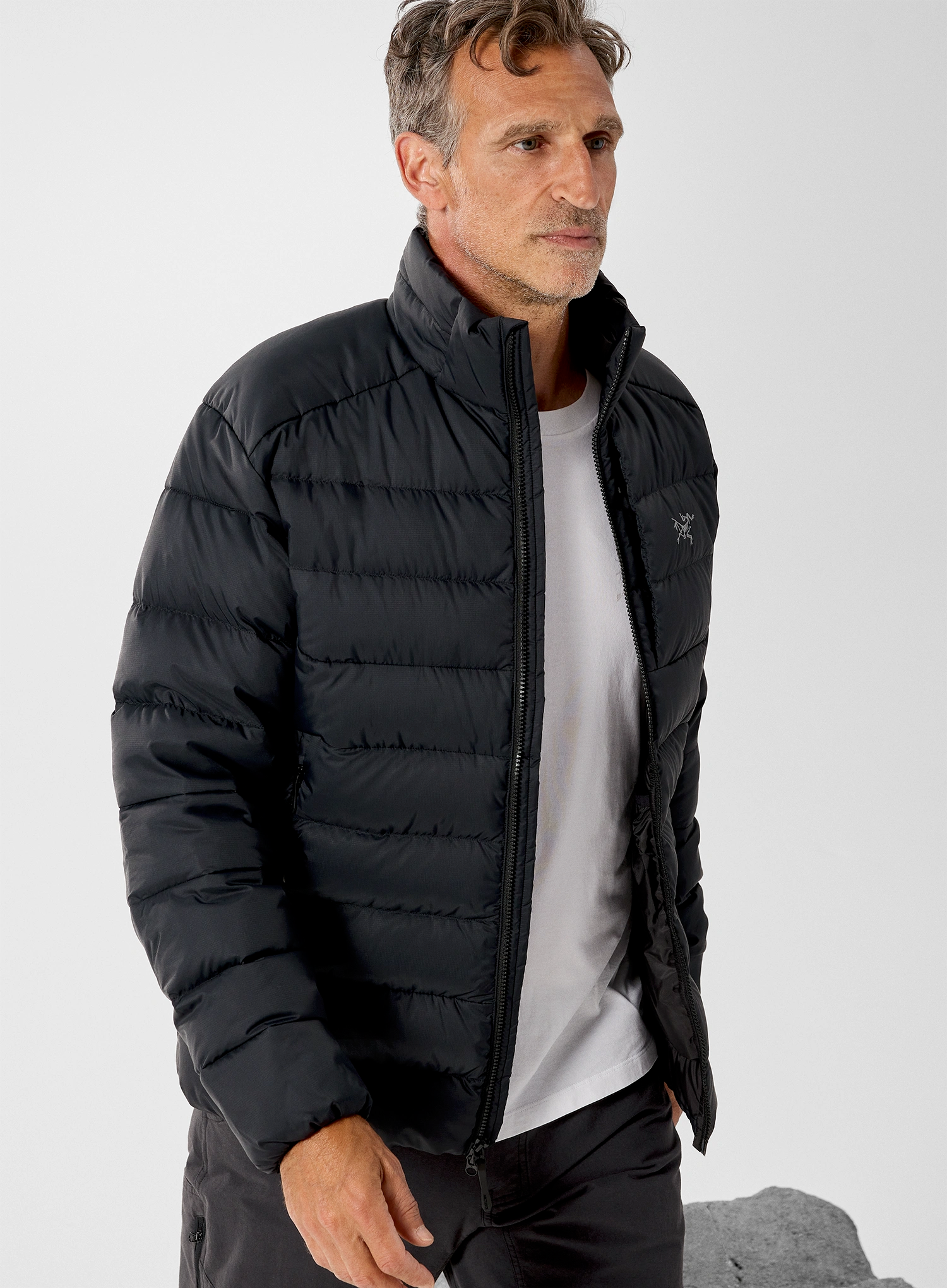 Páperová bunda Arcteryx Thorium Jacket - black/black