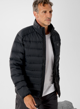 Páperová bunda Arcteryx Thorium Jacket - black/black
