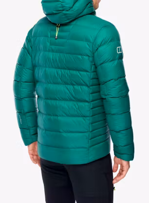 Páperová bunda Berghaus Summit-Nomad Down Jacket - meadow green