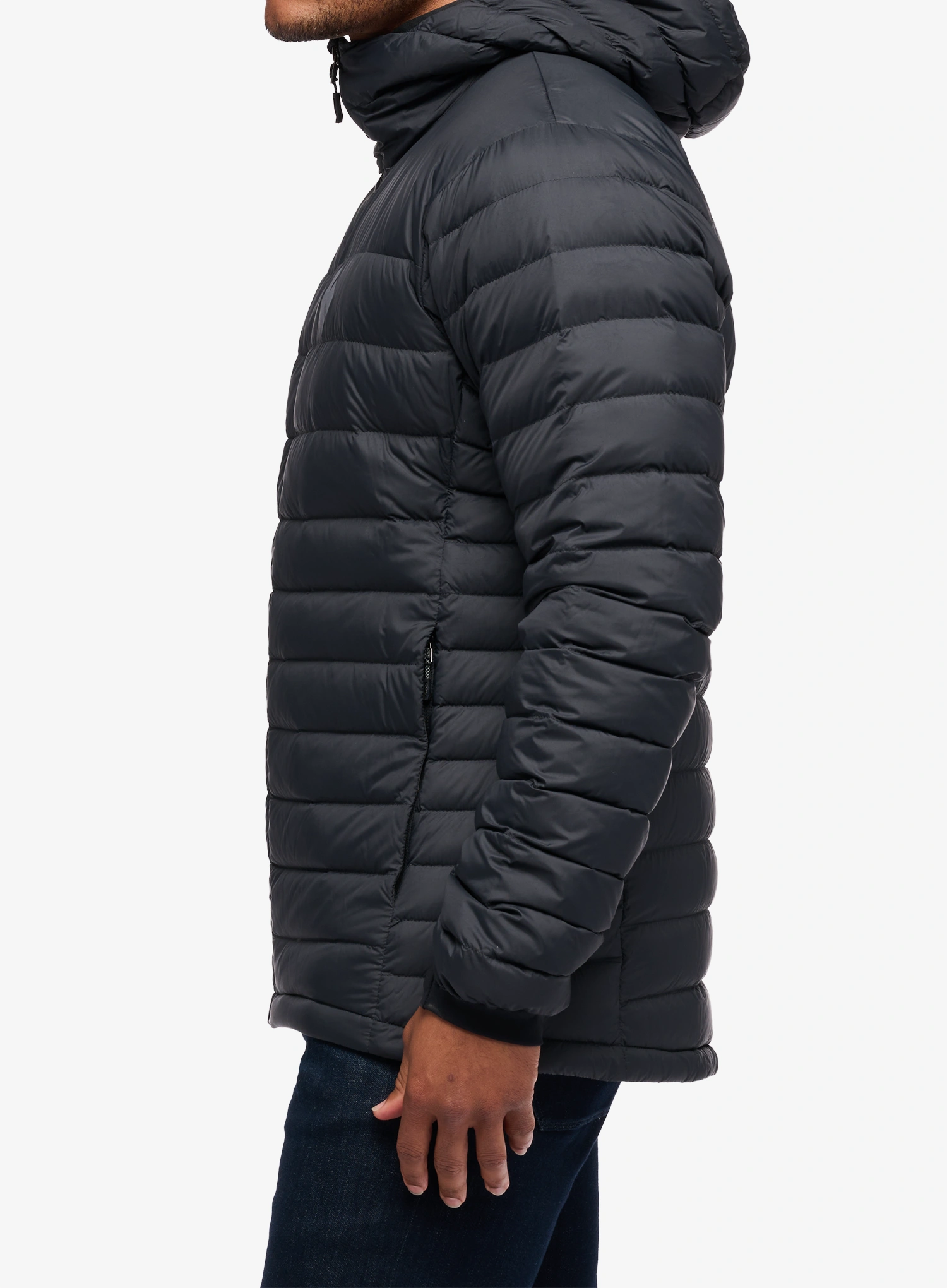 Páperová bunda Black Diamond Access Down 2.0 Hoody - black/black