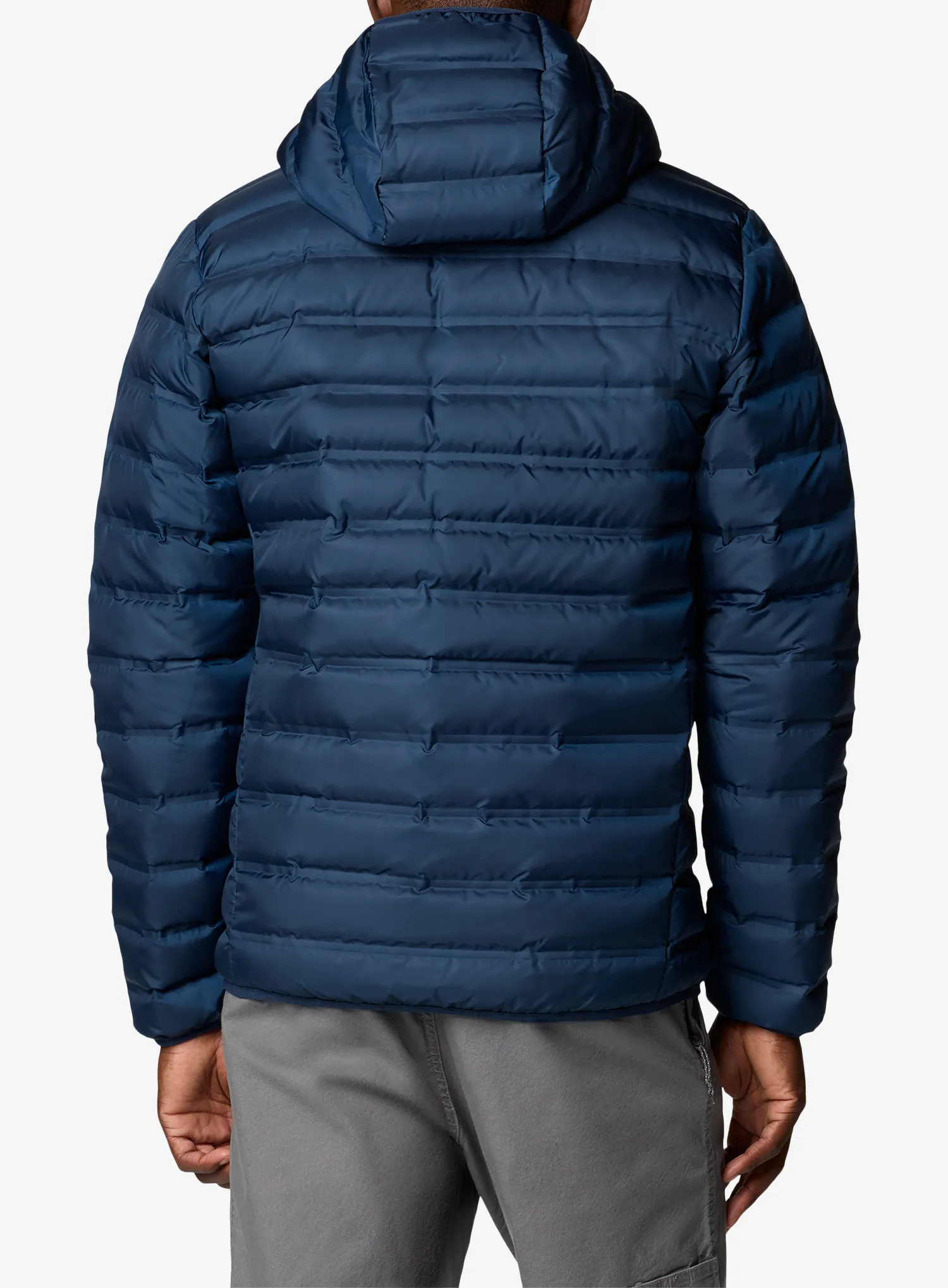 Páperová bunda Columbia Lake 22 II Down Hooded Jacket - collegiate navy