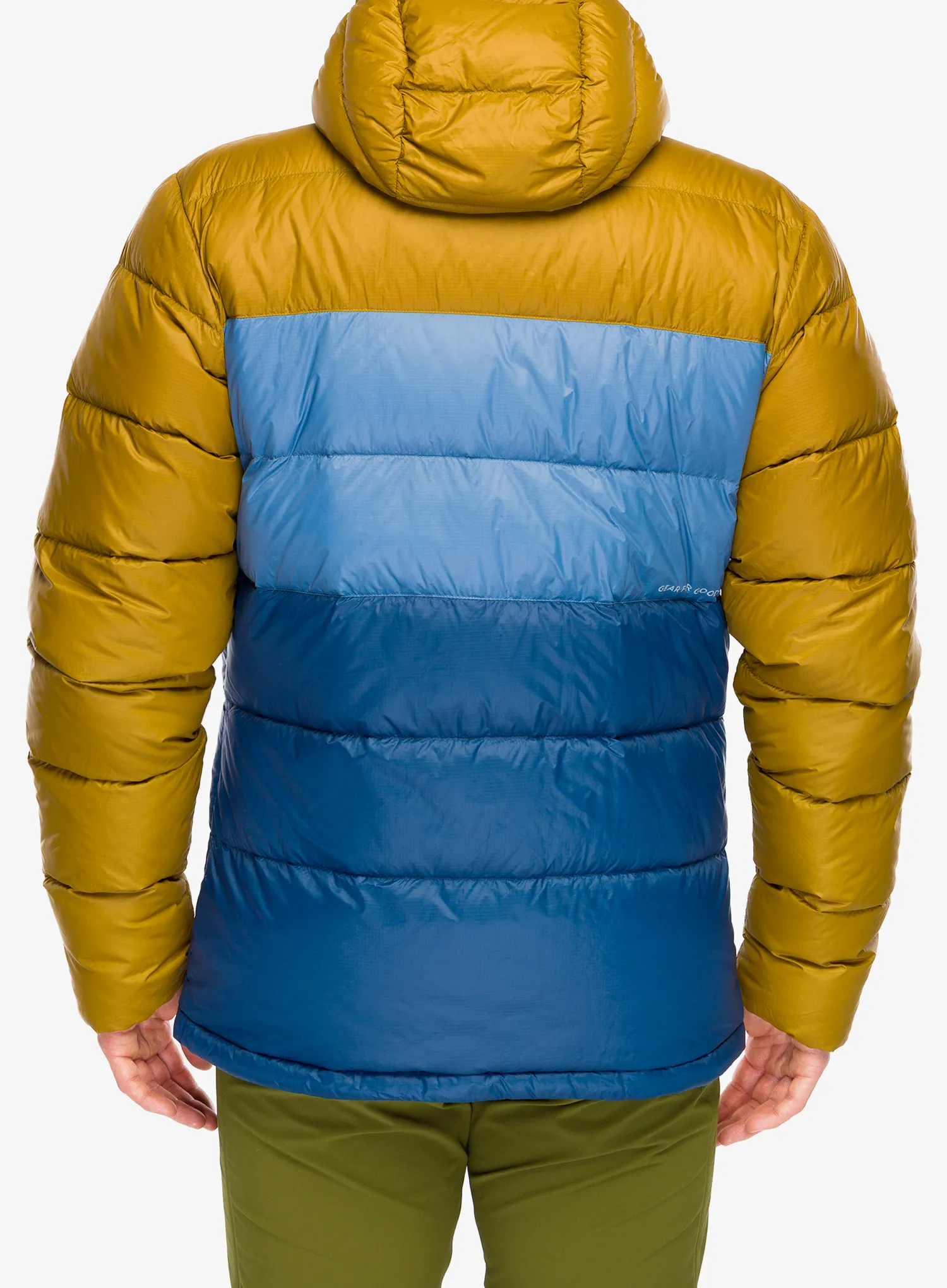 Páperová bunda Cotopaxi Fuego Max Down Hooded Jacket - bronze/deep sea