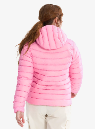 Bunda páperová dámska Arcteryx Cerium Hoody - pineberry