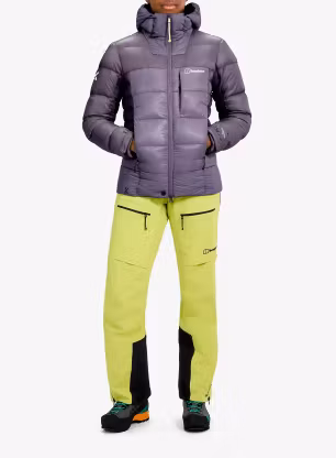 Bunda páperová dámska Berghaus MTN Arete Ultra Down Hoody - purple planet