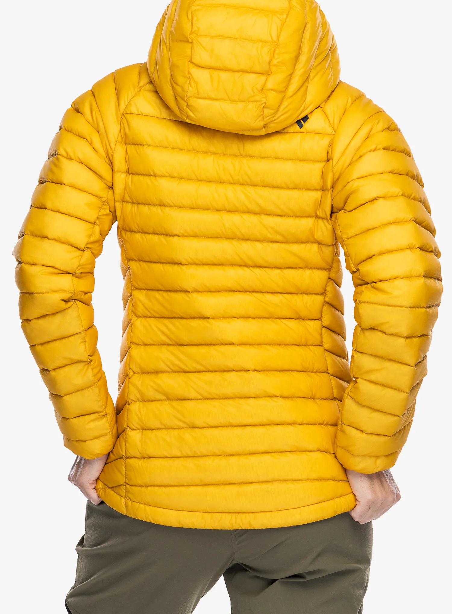 Bunda páperová dámska Black Diamond Approach Down Hoody - soft ochre
