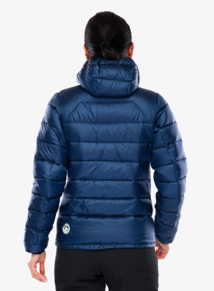 Bunda páperová dámska Małachowski Climber - navy/navy