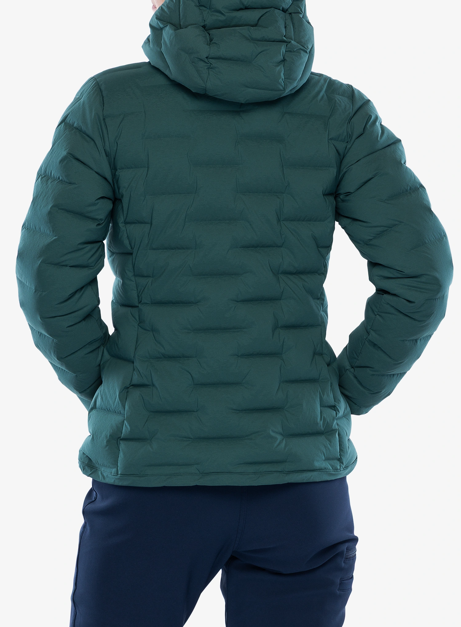 Bunda páperová dámska Małachowski ICON Tourist Hoody - rainforest/rainforest