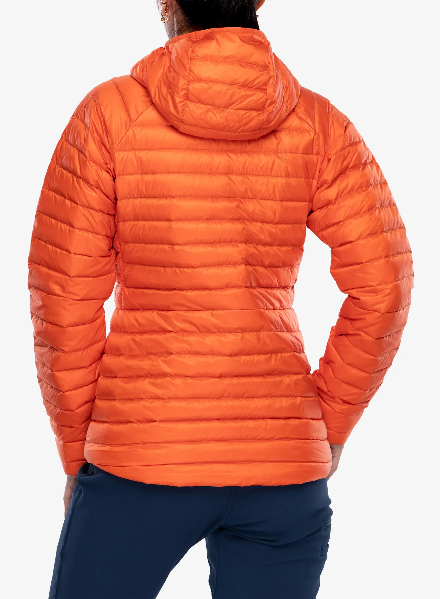 Bunda páperová dámska Montane Anti Freeze Lite Hoodie - tigerlily