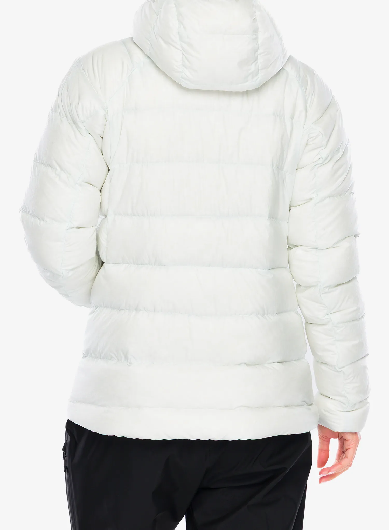 Bunda páperová dámska Montane Kamen Hoodie - powder