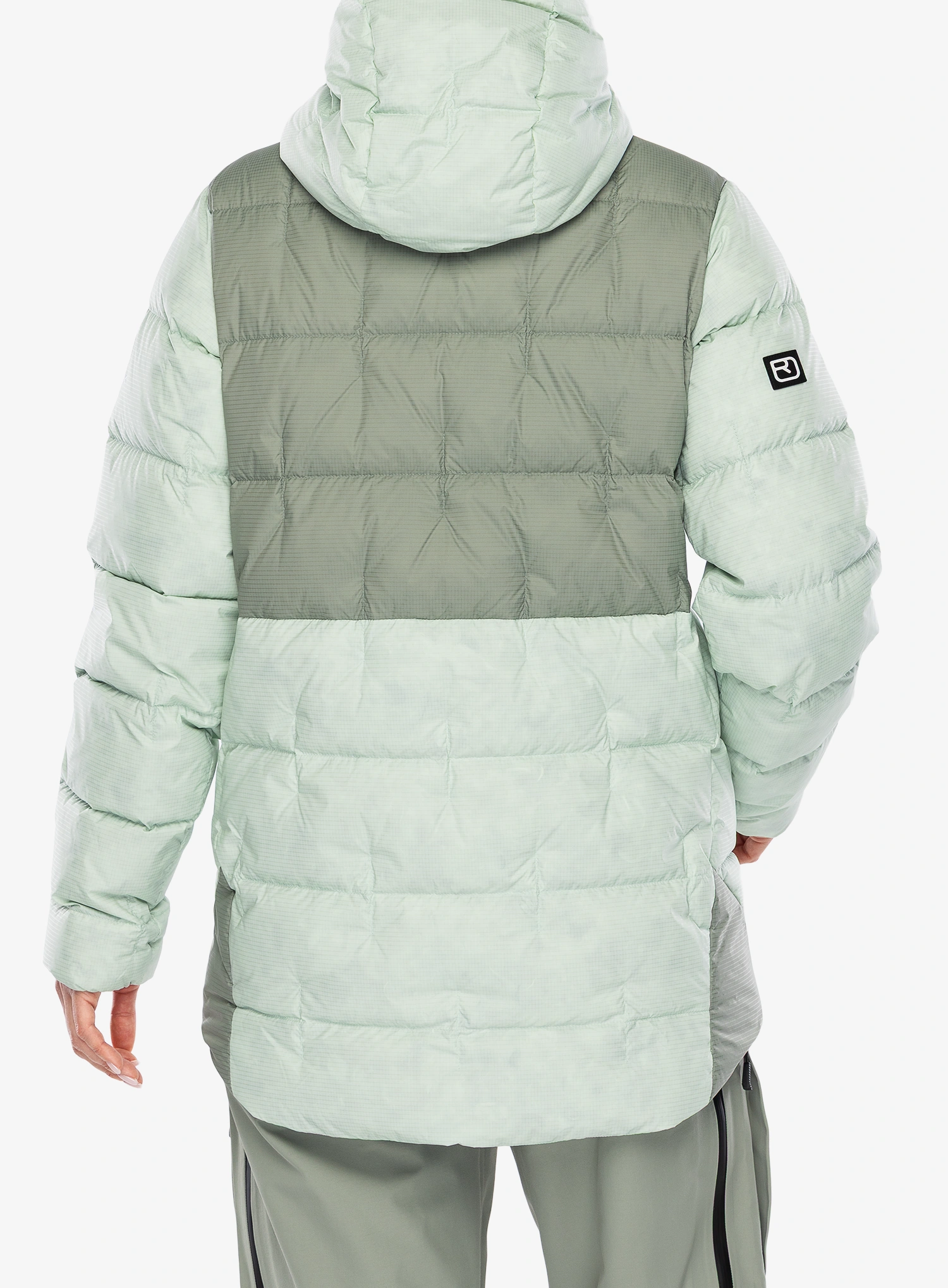 Bunda páperová dámska Ortovox Downwool 270 Jacket - green acid