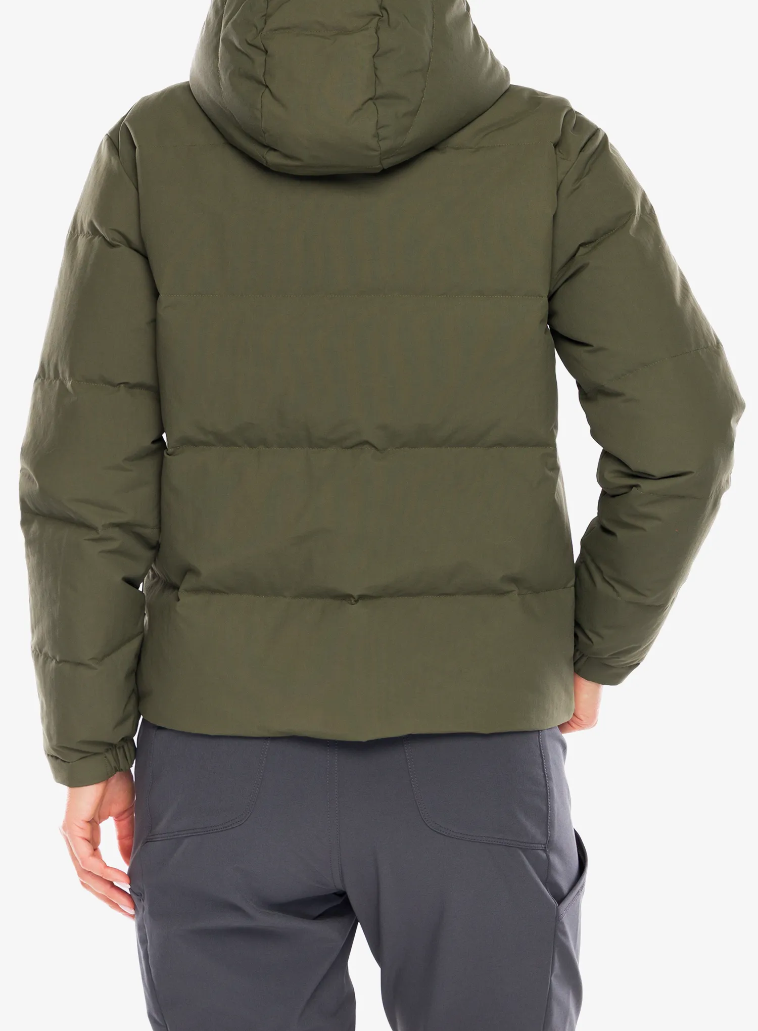 Bunda páperová dámska Patagonia Downdrift Jacket - basin green