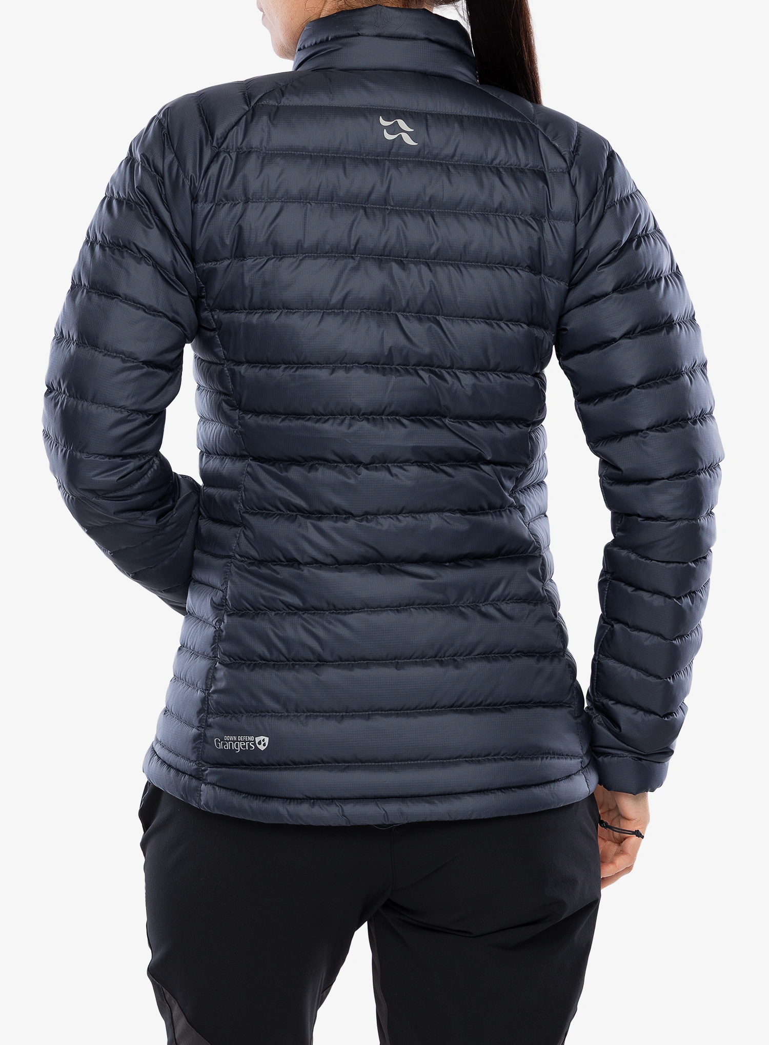Bunda páperová dámska Rab Microlight Jacket - steel