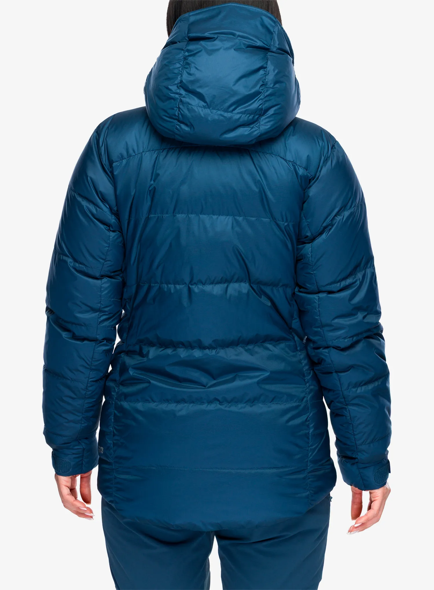 Bunda páperová dámska Rab Positron Pro Hoody - tempest blue