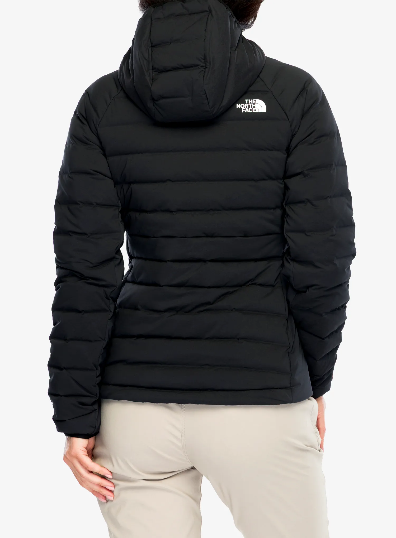 Bunda páperová dámska The North Face Belleview Stretch Down Hoodie - tnf black