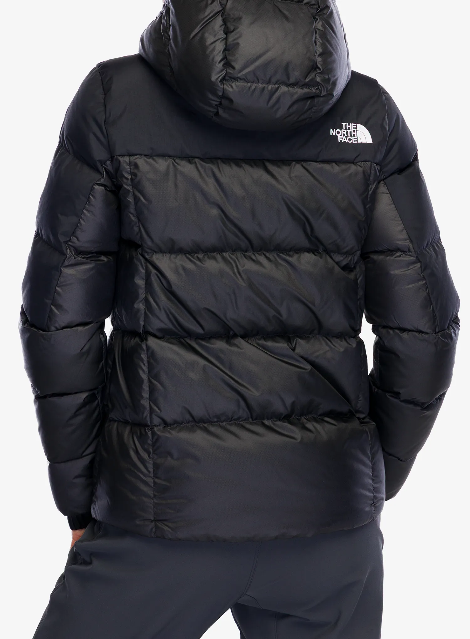 Bunda páperová dámska The North Face Diablo Down 2.0 Hooded Jacket - tnf black heather/tnf black