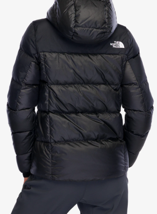Bunda páperová dámska The North Face Diablo Down 2.0 Hooded Jacket - tnf black heather/tnf black
